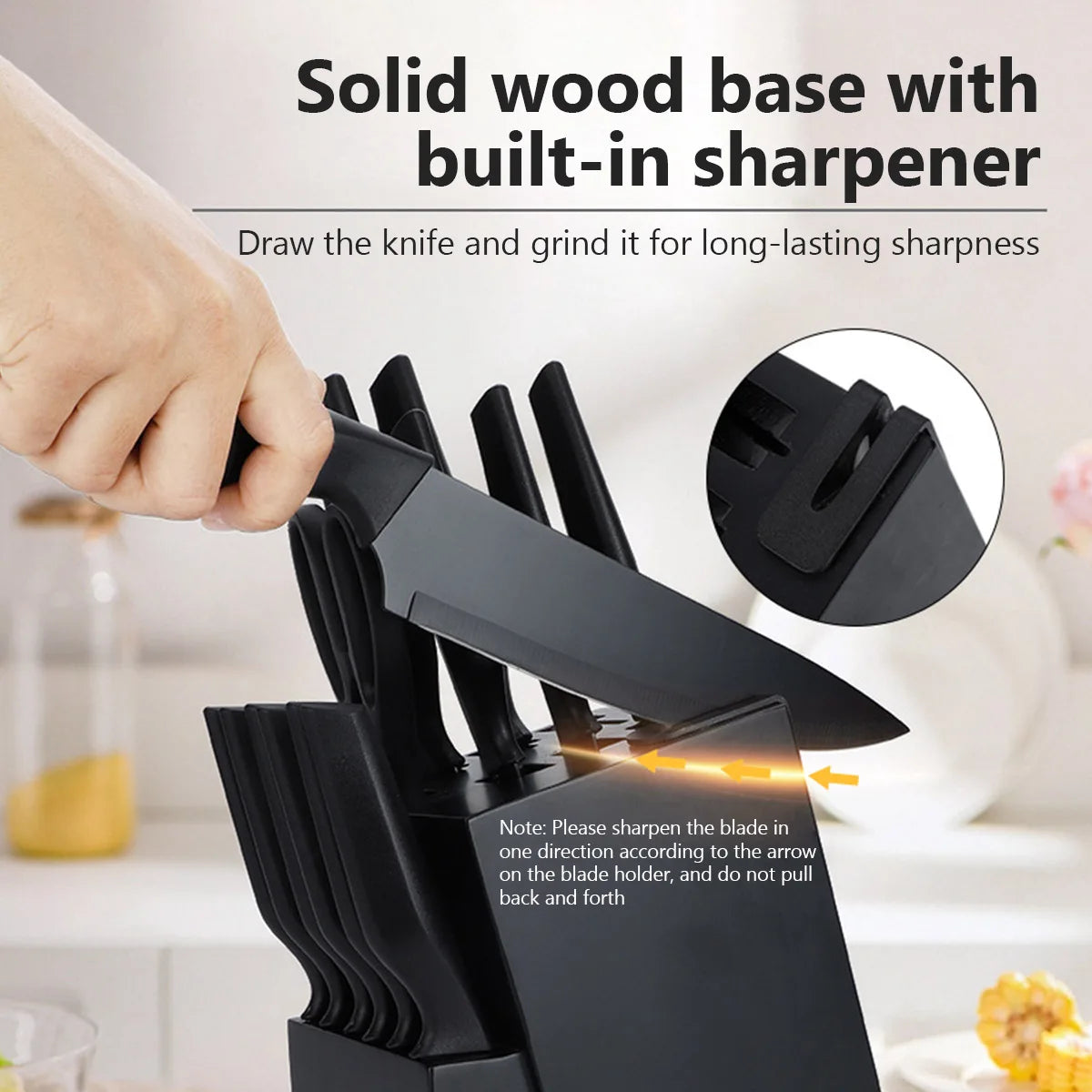 14-in-1 Kitchen Knives Set