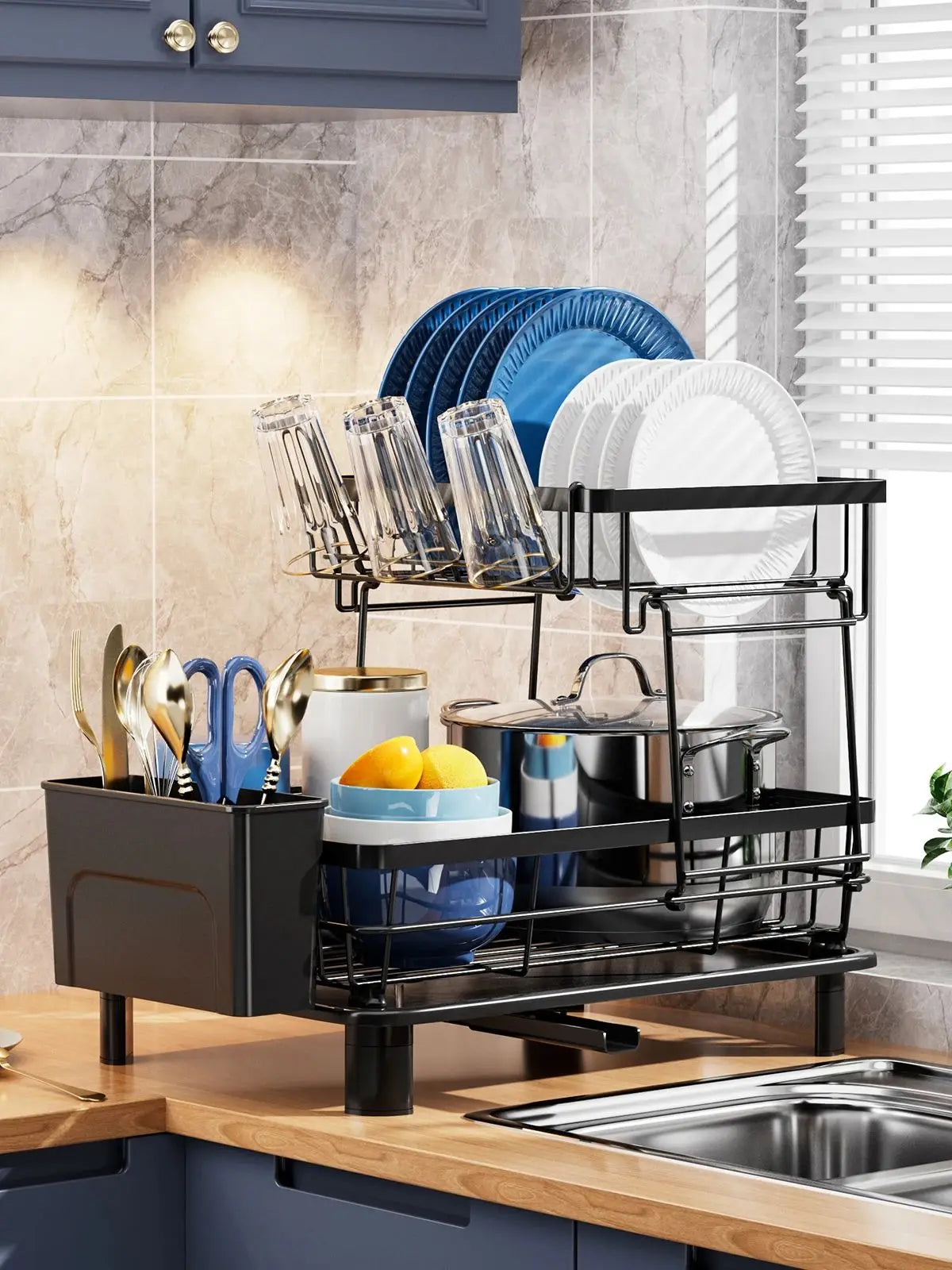 1PC Dish Drying Rack