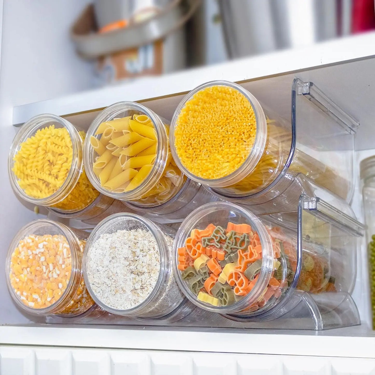 Stackable Airtight Food Storage Containers Set