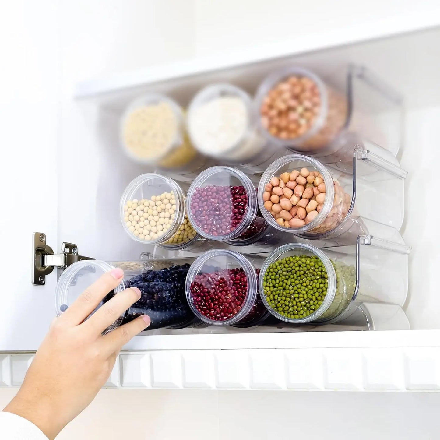 Stackable Airtight Food Storage Containers Set