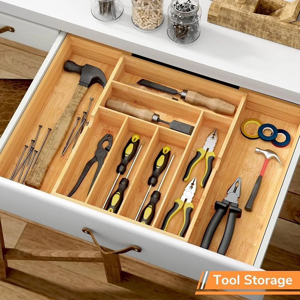 Kitchen Utensil Holder Drawer Organizer