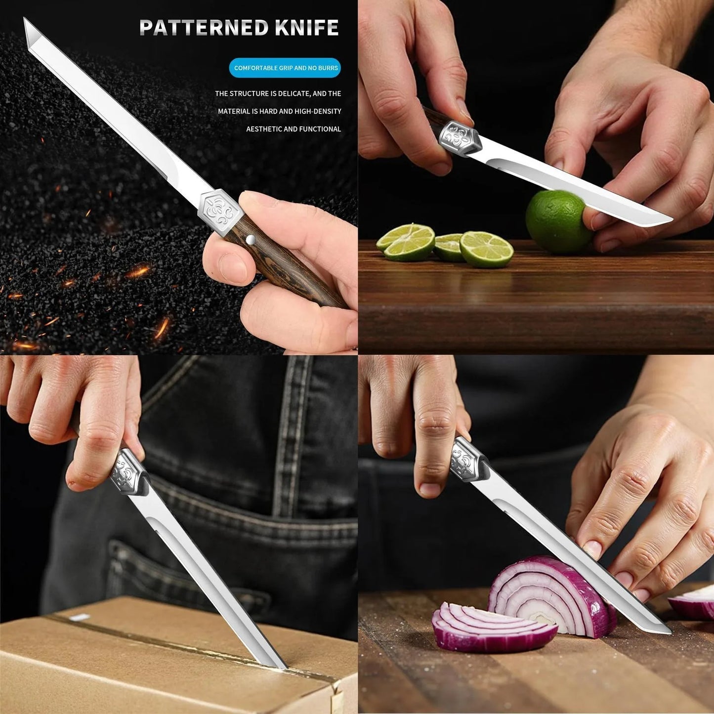 2pcs Kitchen Fruit Knife