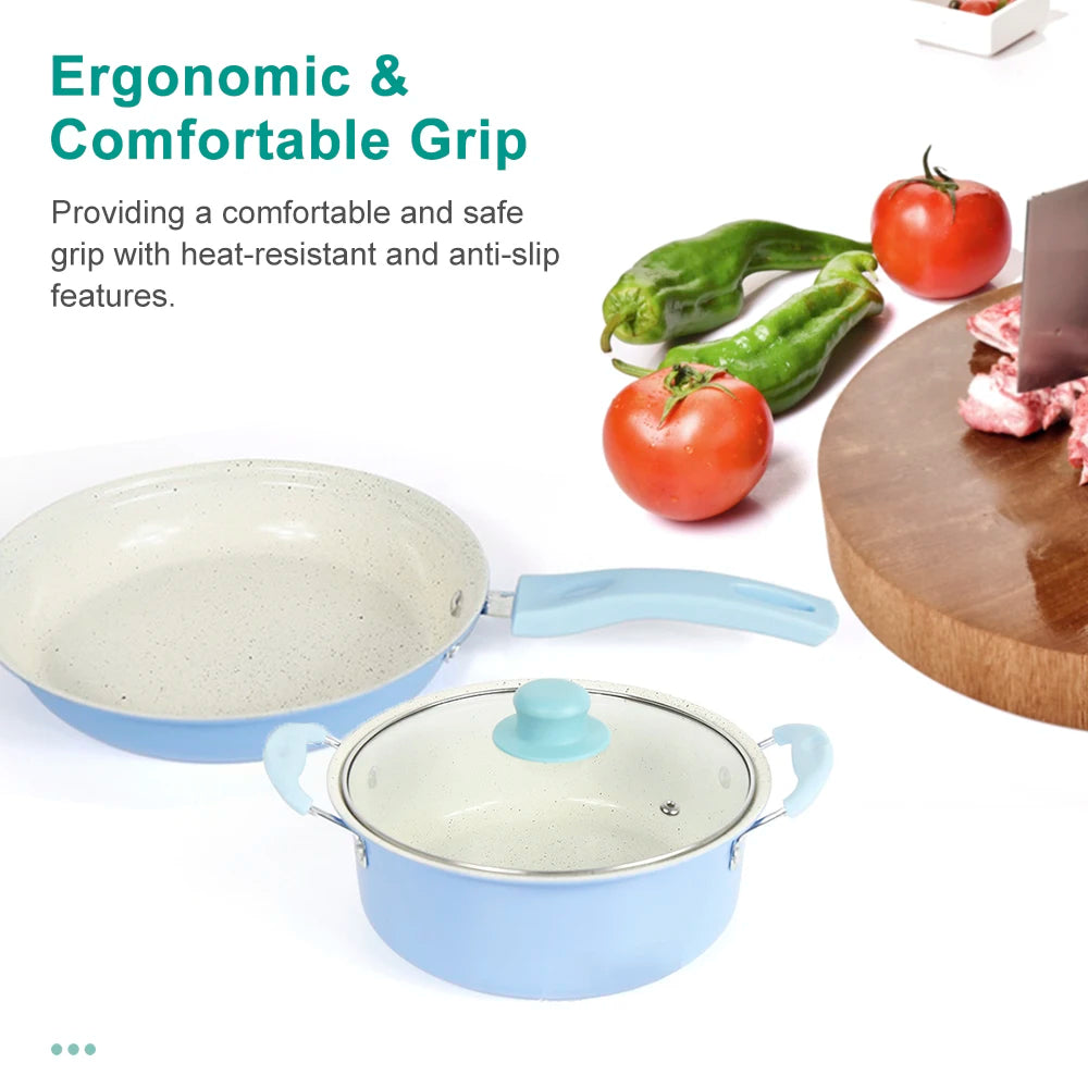 13-Piece Non-Stick Cookware Set Great Gift Item