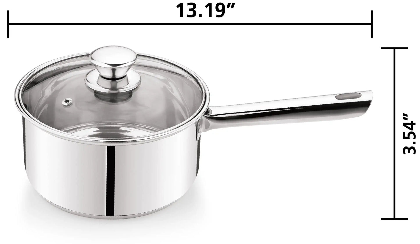 10-Piece Stainless Steel Cookware