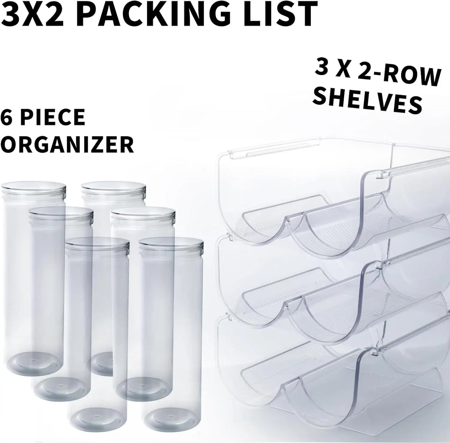 Stackable Airtight Food Storage Containers Set