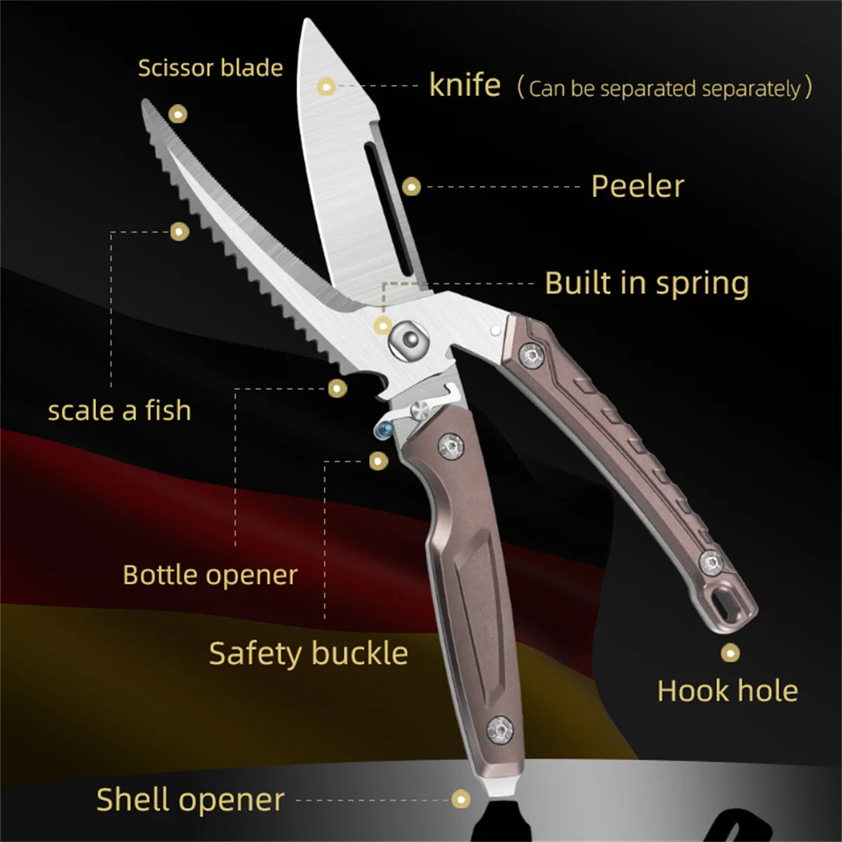 Heavy Duty Meat and Poultry Shears