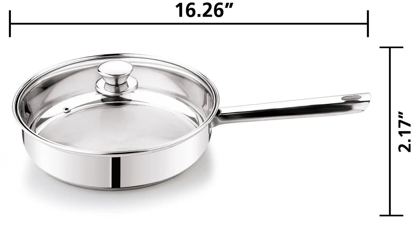 10-Piece Stainless Steel Cookware
