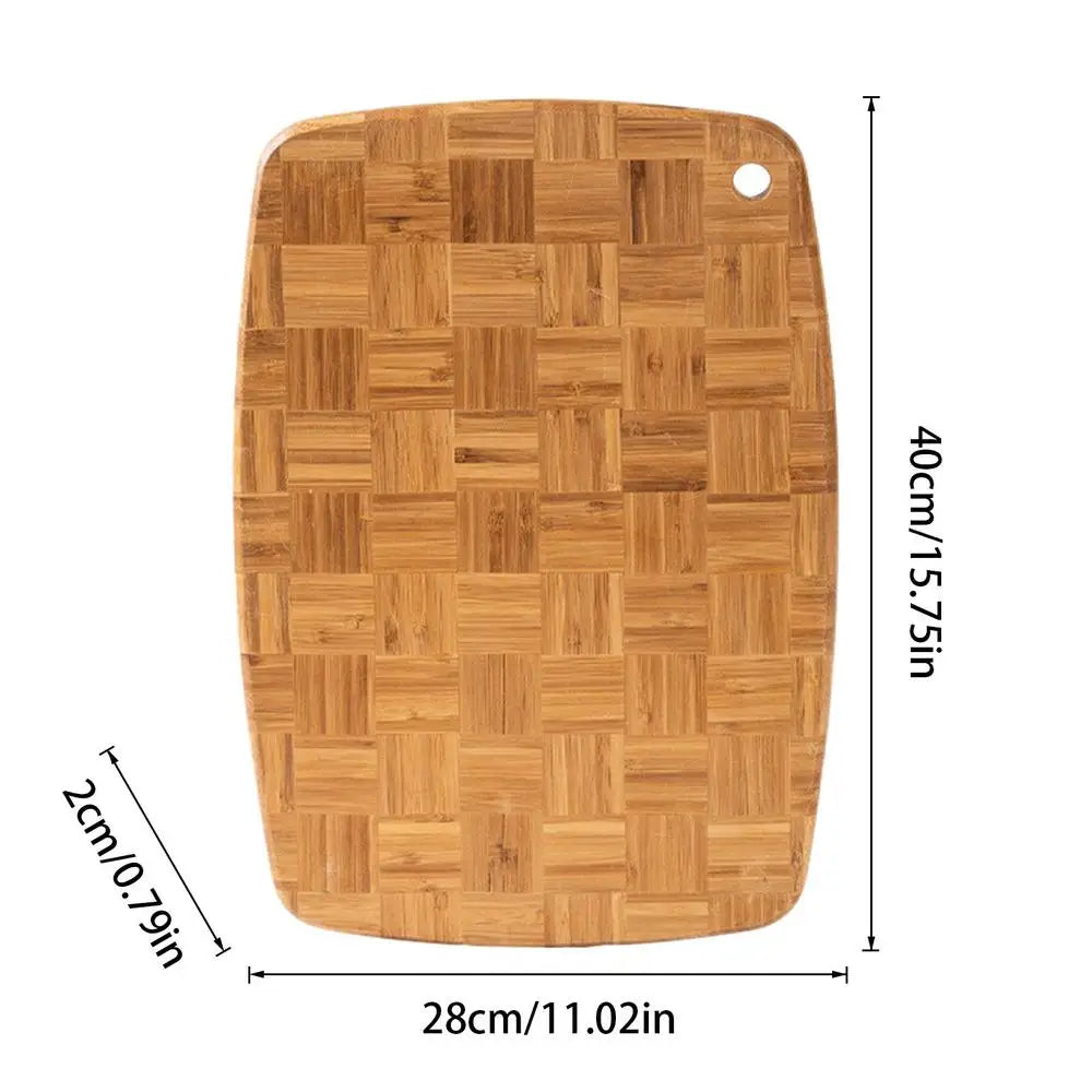 Wooden Double-sided Splicing Chopping Board Heavy Duty bamboo Cutting Board Drain Water And Damp-proof Kitchen Tools