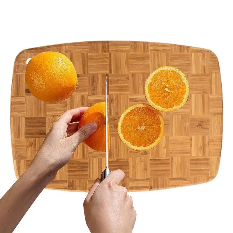 Wooden Double-sided Splicing Chopping Board Heavy Duty bamboo Cutting Board Drain Water And Damp-proof Kitchen Tools