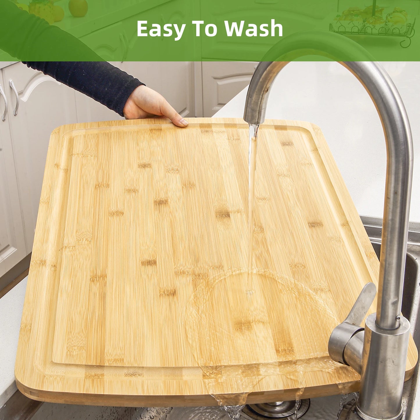 Bamboo Cutting Board 24 x 18