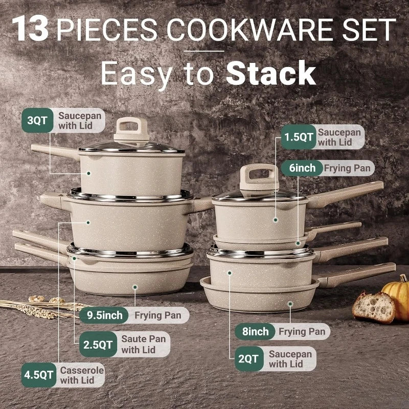 13pcs Cookware Set