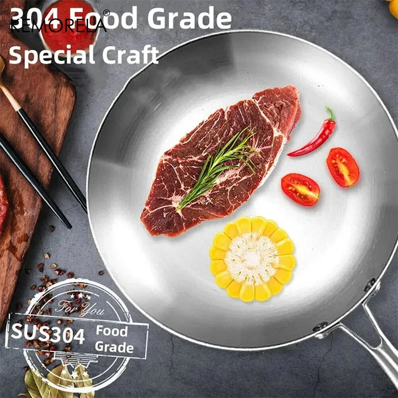3 pc Stainless Steel Pan Set