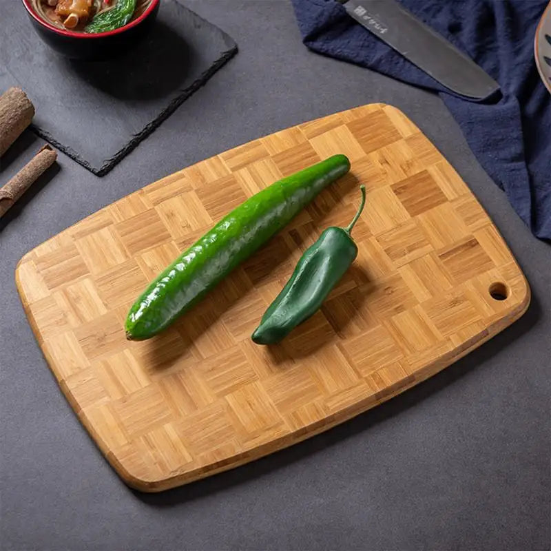 Wooden Double-sided Splicing Chopping Board Heavy Duty bamboo Cutting Board Drain Water And Damp-proof Kitchen Tools