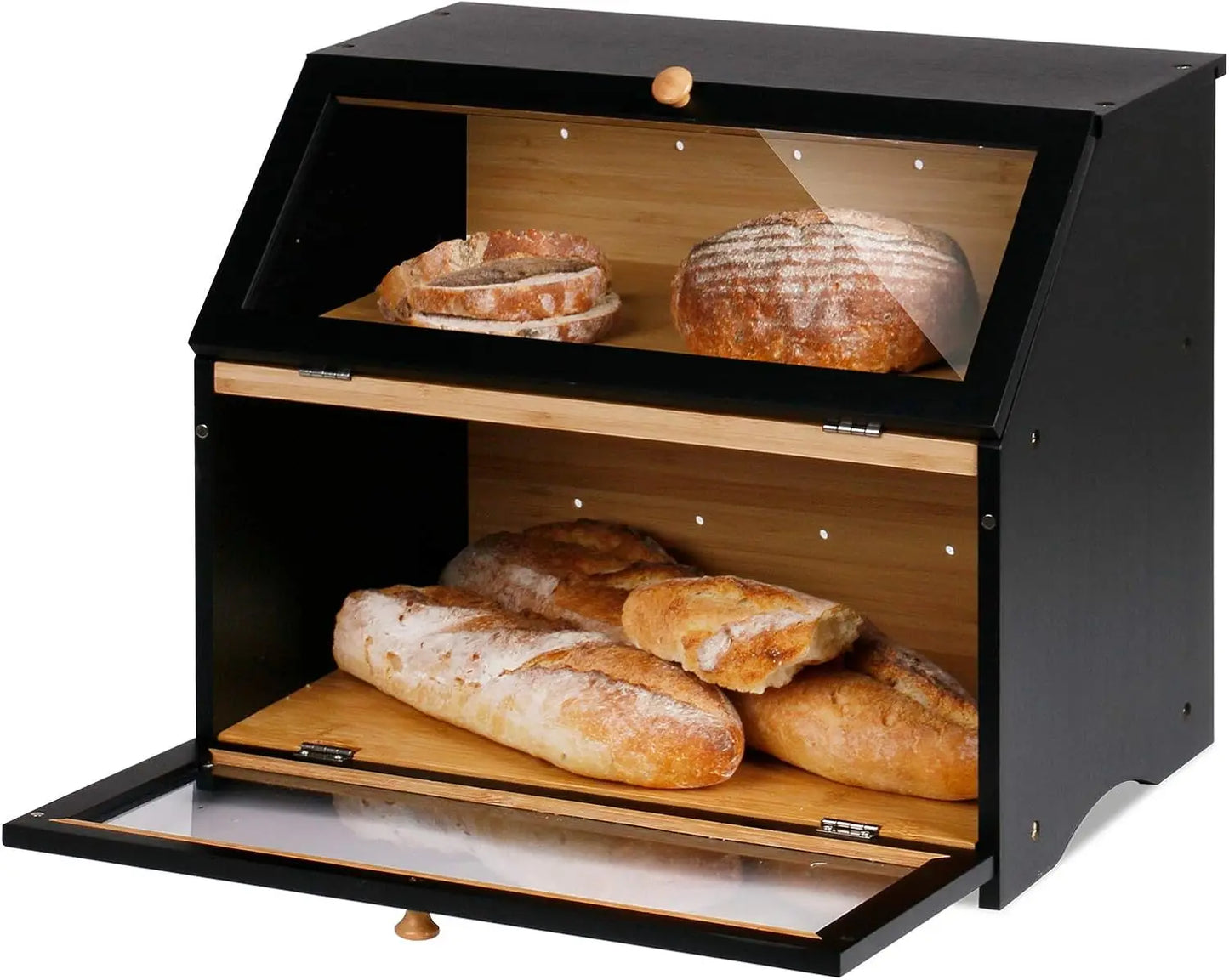 Double Layer Bread Box