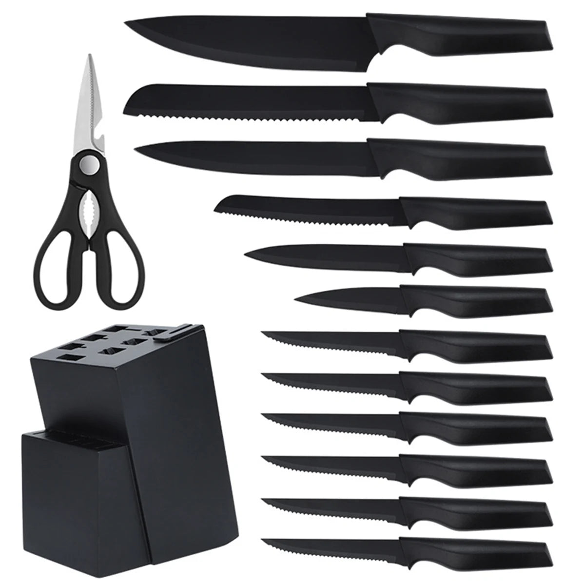 14-in-1 Kitchen Knives Set