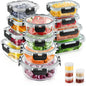 34pcs Food Storage Containers w/Lids