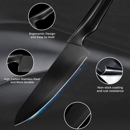 14-in-1 Kitchen Knives Set