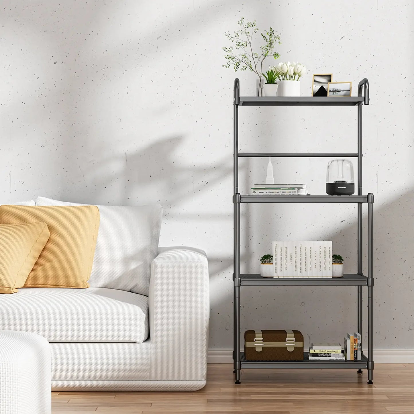 4-Tier Baker's Rack Microwave Oven Stand