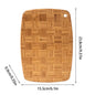 Wooden Double-sided Splicing Chopping Board Heavy Duty bamboo Cutting Board Drain Water And Damp-proof Kitchen Tools