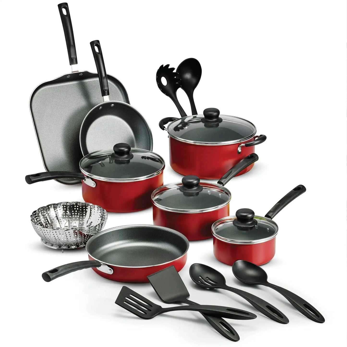 18 pc Stainless Steel Cookware