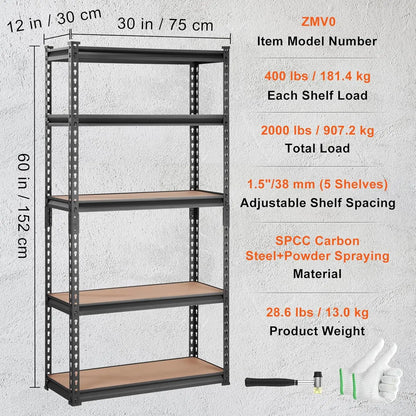 Storage Shelving Unit Heavy Duty