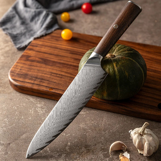 Professional Kitchen Chef Knife Damascus Steel
