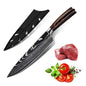 Professional Kitchen Knife Stainless Steel Wooden Handle
