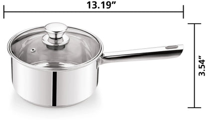 10-Piece Stainless Steel Cookware