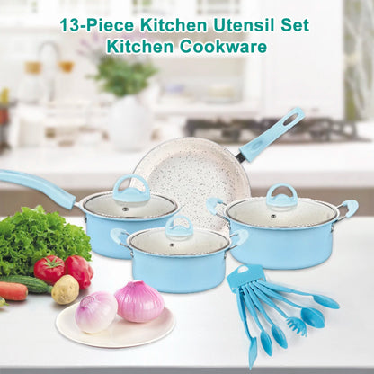 13-Piece Non-Stick Cookware Set Great Gift Item