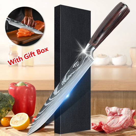 Japanese Kitchen Knives German Stainless Steel