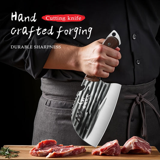 Professional Heavy-Duty Meat Cleaver