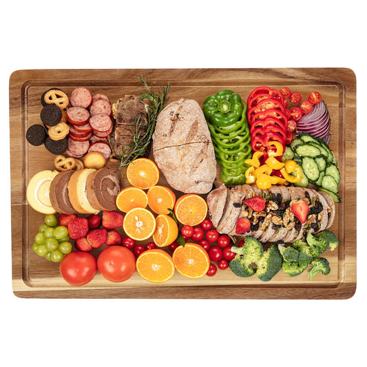 18" x 12" Large Acacia Cutting Board