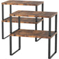 4-Pack Wooden Expandable Shelves
