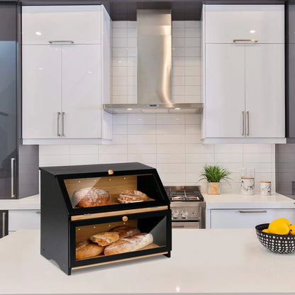 Double Layer Bread Box