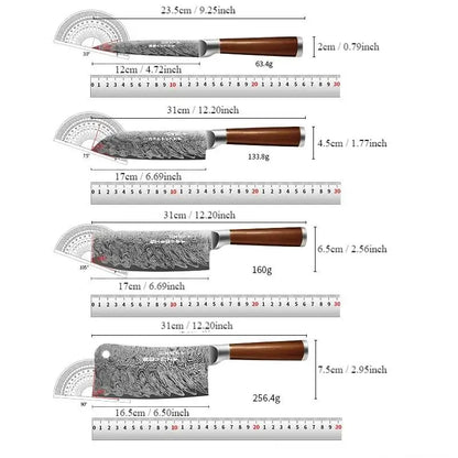 4 pc Kitchen Knife Set