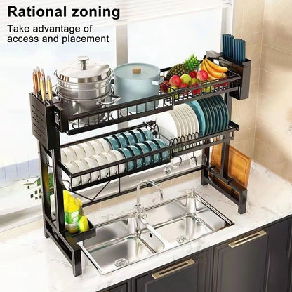 2 Tier Multifunctional Kitchen Rack
