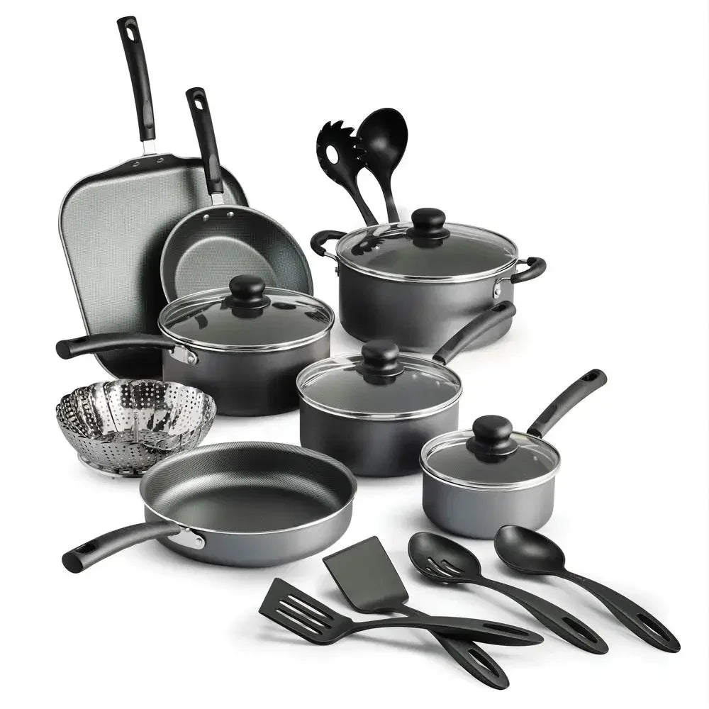 18 pc Stainless Steel Cookware