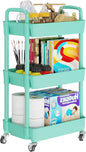 Kitchen Multifunction Utility Rolling Cart