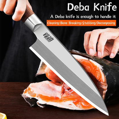 6.5 inch Sushi Deba Kitchen Knife