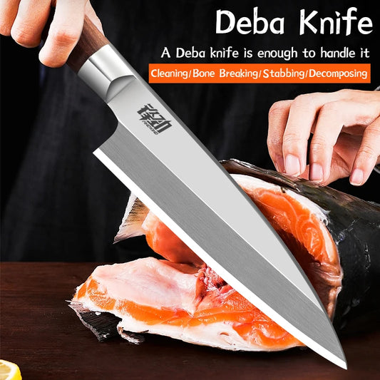 6.5 inch Sushi Deba Kitchen Knife